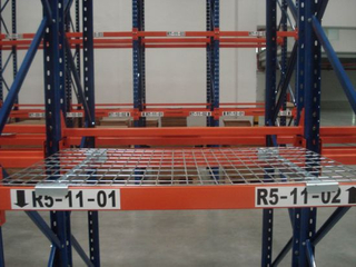 Aksesori Rak Pallet Decking Mesh Kawat Dengan Kualitas Tinggi