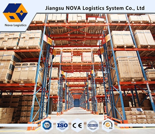 Pallet Racking Bekas Tugas Berat Disesuaikan dengan Sertifikat CE
