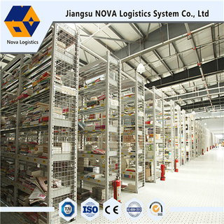 Penyimpanan gudang multi-level mezzanine dengan lantai