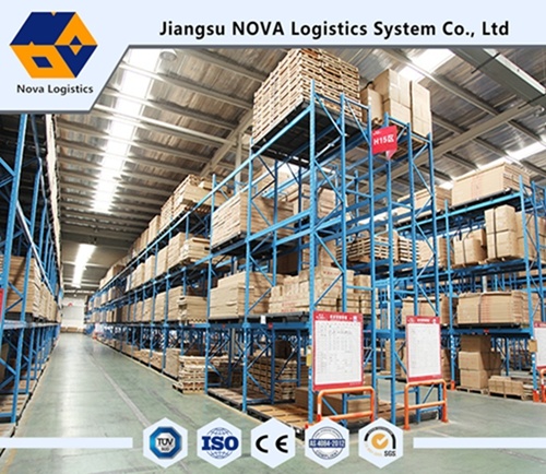 China Desain Unik Logam Selektif Palet Tugas Berat Racking