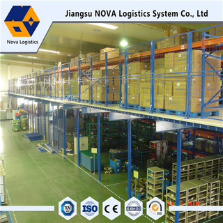Mezzanine gudang baja dari produsen Cina