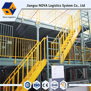 Platform lantai logam steem tugas berat dan rak lantai mezzanine dari nova