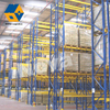  Gudang penyimpanan kepadatan tinggi tugas berat stainless steel vna palet racking