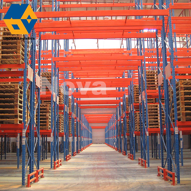 China Desain Unik Logam Selektif Palet Tugas Berat Racking
