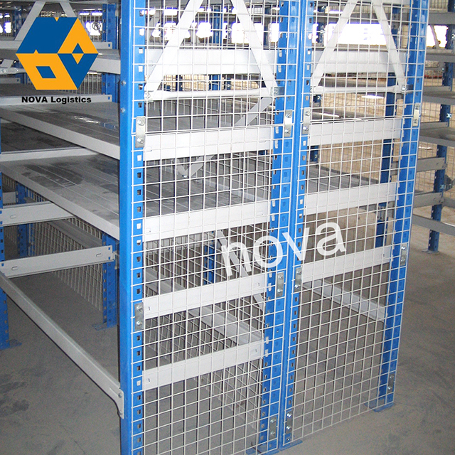 Rak penyimpanan gudang logam untuk sistem racking